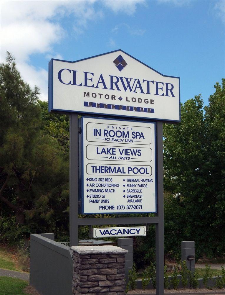 Clearwater Motor Lodge Taupo Eksteriør billede